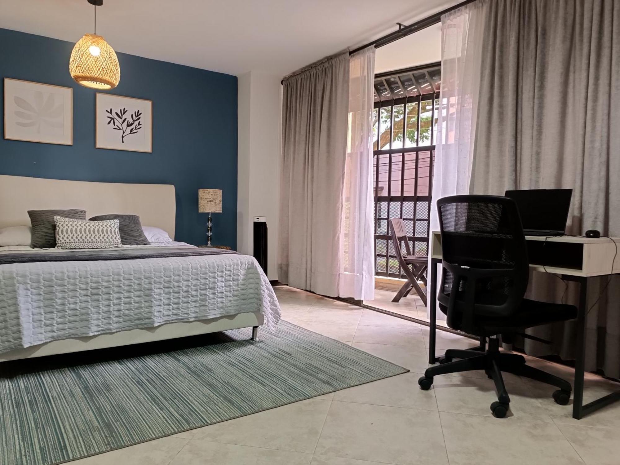 Appartement Acogedor Apartaestudio Ubicado En Laureles à Medellín Extérieur photo